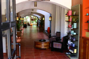 Entrance to Spa at Club Med Cancun Yucatan