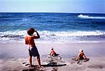 Beach on the Pacific coast