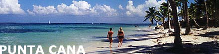 Punta Cana panoramic picture showing the beach at the Catalonia Resort